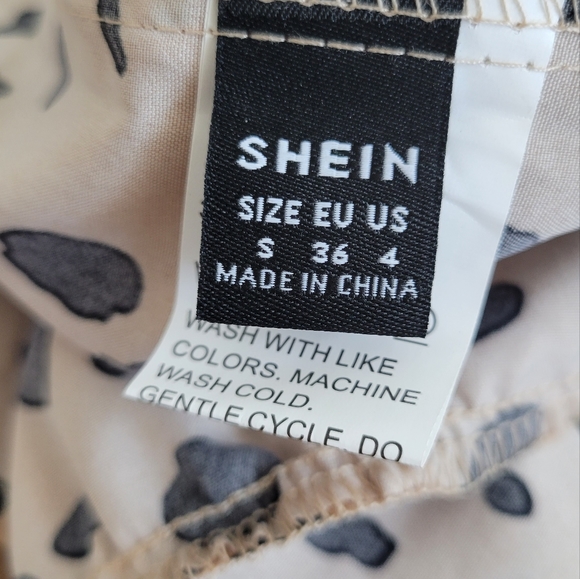 Allover Print  Bandeau Dress Size S New - Picture 6 of 6